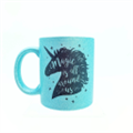 Блестящая 3D кружка Born to be a unicorn (3 цвета) 
