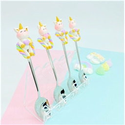 Чайная ложка Единорог Пузатик