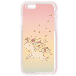 Чехол защитный для iPhone перламутровый (+3 дизайна) 