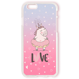 Чехол защитный для iPhone перламутровый (+3 дизайна) 