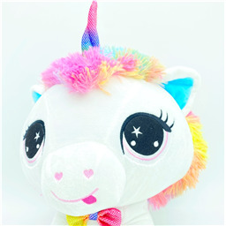 Игрушка мягкая единорог Головастик