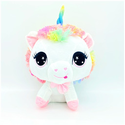 Игрушка мягкая единорог Головастик