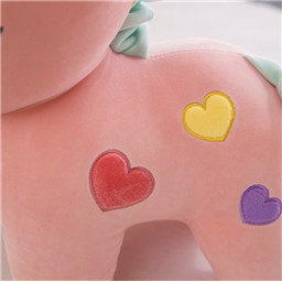 Игрушка мягкая единорог Сердечкин