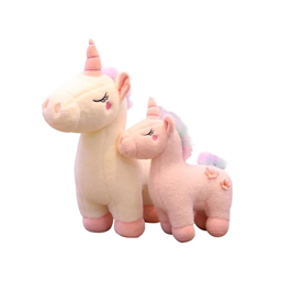 Игрушка мягкая единорог Цветочкин (65см, 90 см)