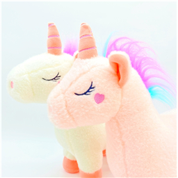 Игрушка мягкая единорог Цветочкин (65см, 90 см)