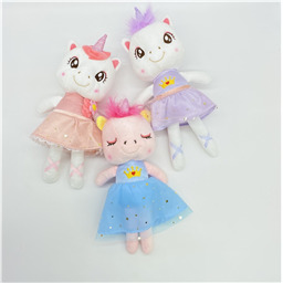 Игрушка мягкая единорог Юбочкин (25 см, 45 см)