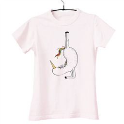 Футболка Йога для единорога 2