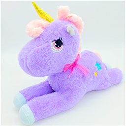 Игрушка мягкая единорог Петелькин ( 36 см, 50 см) 