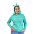 Худи с рогом и ушами I am Unicorn