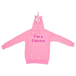 Худи с рогом и ушами I am Unicorn