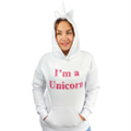 Худи с рогом и ушами I am Unicorn