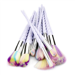 Набор кистей для для макияжа Лаванда единорожья