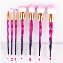 Набор кистей для макияжа Розовый единорог 