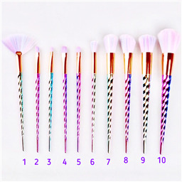 Набор кистей  для макияжа Русалка и единорог 