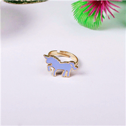 Колечко Сиреневый единорожка