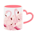 Кружка с ручкой сердцем Print Unicorn (12 дизайнов) 