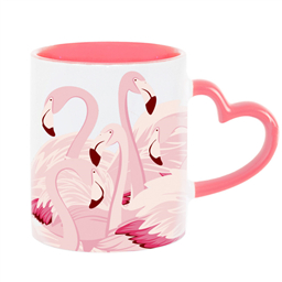 Кружка с ручкой сердцем Print Unicorn (12 дизайнов) 