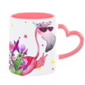 Кружка с ручкой сердцем Print Unicorn (12 дизайнов) 