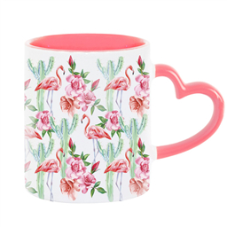 Кружка с ручкой сердцем Print Unicorn (12 дизайнов) 