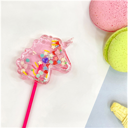 «Леденец-погремушка» единорог