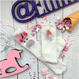 Махровые гольфы Единорожки