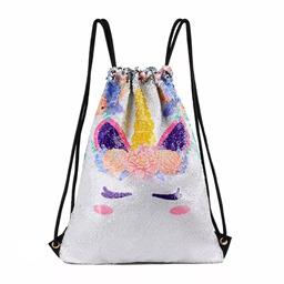 Мешок для обуви с пайетками Русалочья чешуя