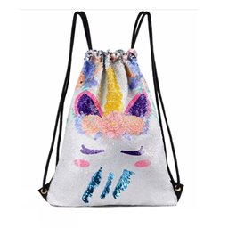 Мешок для обуви с пайетками Русалочья чешуя