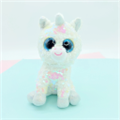 Игрушка мягкая единорог Глазастик (18 см, 22 см)