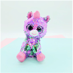 Игрушка мягкая единорог Глазастик (18 см, 22 см)