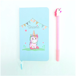 Набор блокнот и ручка c единорогом We Love Unicorns