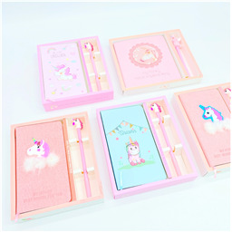 Набор блокнот и ручка c единорогом We Love Unicorns