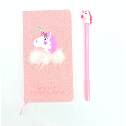 Набор блокнот и ручка c единорогом We Love Unicorns