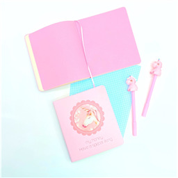 Набор блокнот и ручка c единорогом We Love Unicorns