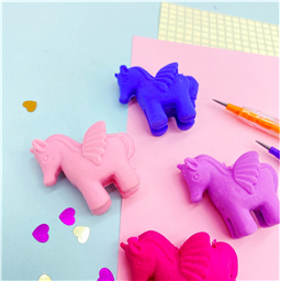 Набор ластиков 4 шт  Unicorns