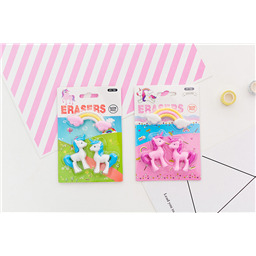 Набор ластиков единорожек