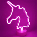 Ночник Неоновый свет единорога