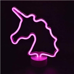 Ночник Неоновый свет единорога