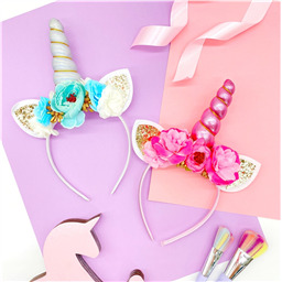 Ободок Peony Unicorn