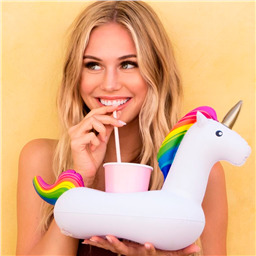 Подставка под напитки купающийся единорожка