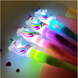 Ручка капиллярная с фонариком Unicorn light