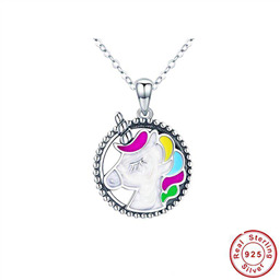 Серебряная подвеска Единорожик