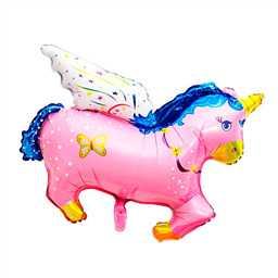 Шарик фольгированный  Pink & Blu Unicorns