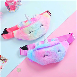 Сумка на пояс Единорог Пушистый друг