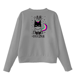 Серый свитшот Беткорн