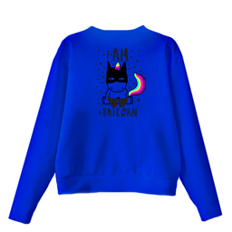 Синий свитшот Беткорн