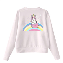 Свитшот Единорог на радуге