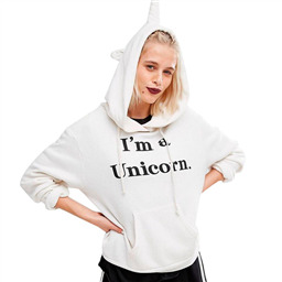 Свитшот с рогом и ушками I am a unicorn