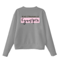 серый свитшот я единорог