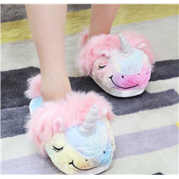 Тапочки-единорожки Радужная радость