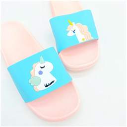 Тапочки резиновые с единорогом  Summer  Unicorn 